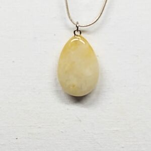 Chic Calicite Teardrop Pendant Necklace